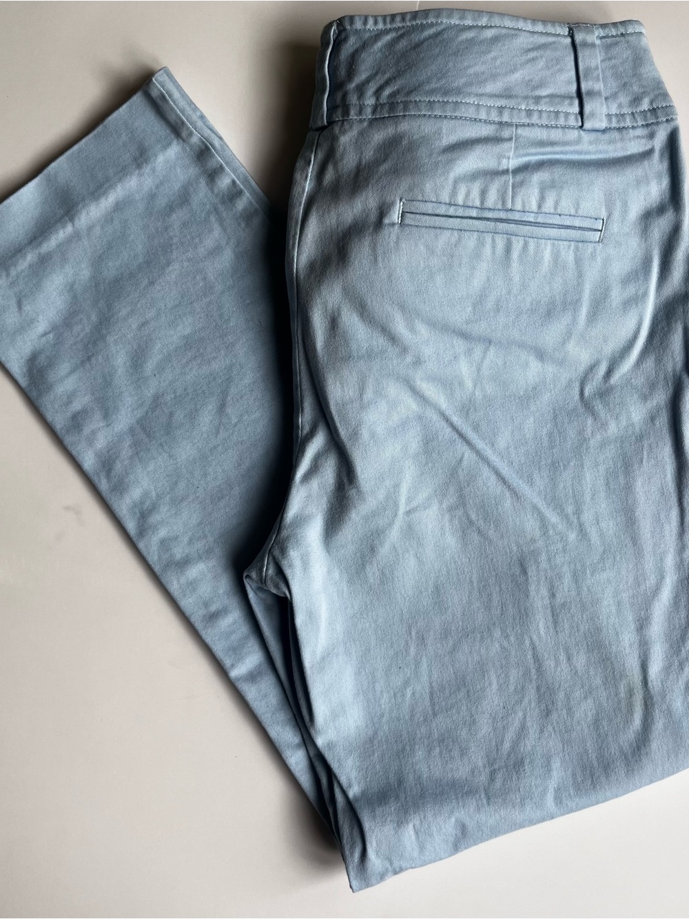Vintage Light Blue Jacob Capris- Classic Straight Fit
